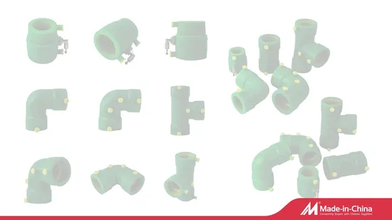 Double Layer HDPE Electrofusion Fittings for Oil Pipe System