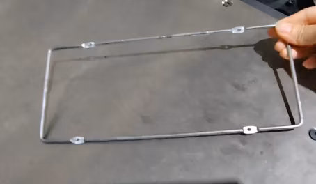 Pressing Round Wire Punching Hole New Function 2D CNC Wire Bending Machine with Butt Welding