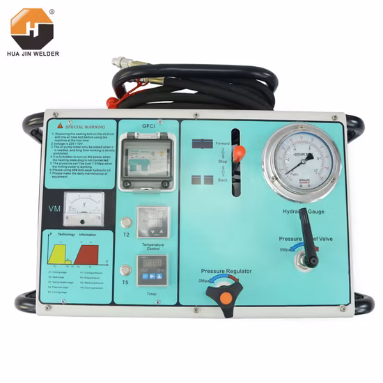 CNC Hydraulic Plastic Polyethylene Pipe 315 China Manufacturer HDPE Welding Machine